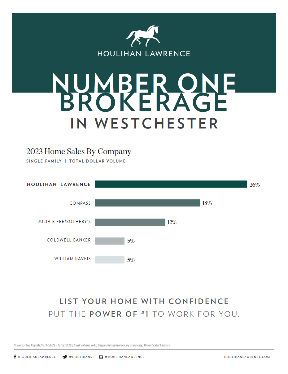 Westchester's Number 1 Brokerage Keith Simone Real Estate at Houlihan